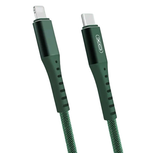 USB кабель XO NB122 Type-C на Lightning PD green USB кабель XO NB122 Type-C на Lightning PD green