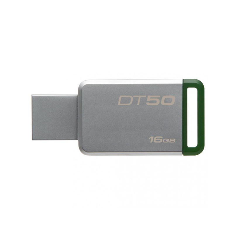 USB флеш 16 Гб Kingston DT50 USB 3.1 silver