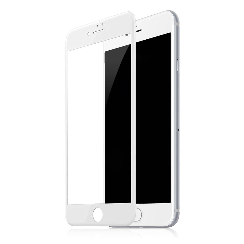 Захисне скло Moxom iPhone 7 Plus, 8 Plus white