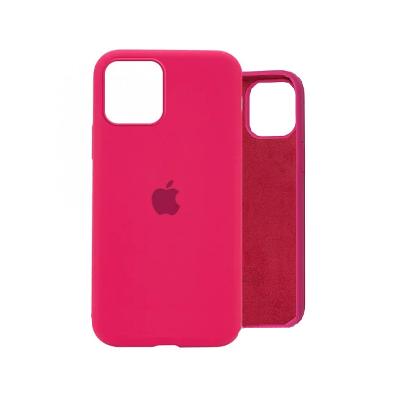 Накладка Original Silicone Case iPhone 12 mini pink hot