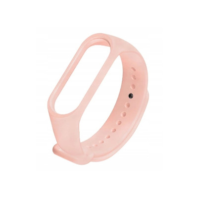 Ремінець для Xiaomi Mi Band 3, 4 silicone pink