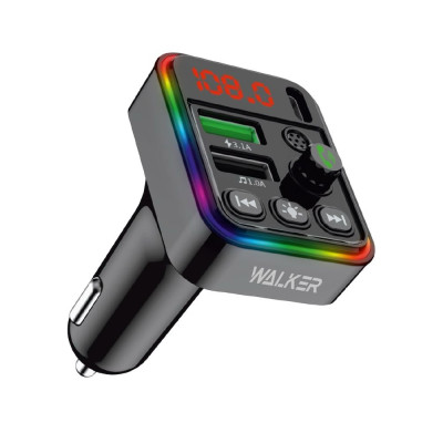 FM трансмітер Walker WAFM-520 black FM трансмітер Walker WAFM-520 black