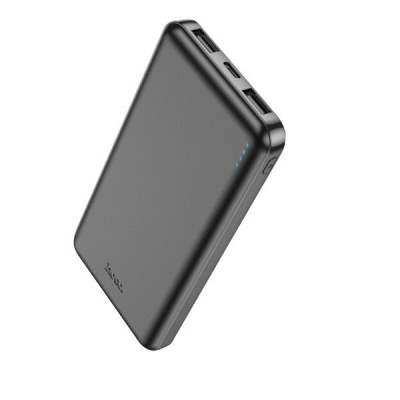 Зовнішній акумулятор Hoco J100 10000 mAh black Зовнішній акумулятор Hoco J100 10000 mAh black