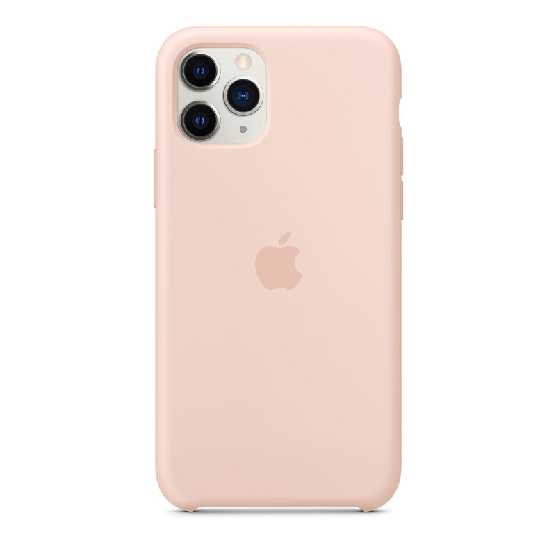 Накладка Original Silicone Case iPhone 11 Pro pink light