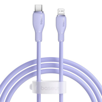 USB кабель Baseus Type-C to Lightning P10355701511-00 purple 1.2m USB кабель Baseus Type-C to Lightning P10355701511-00 purple 1.2m