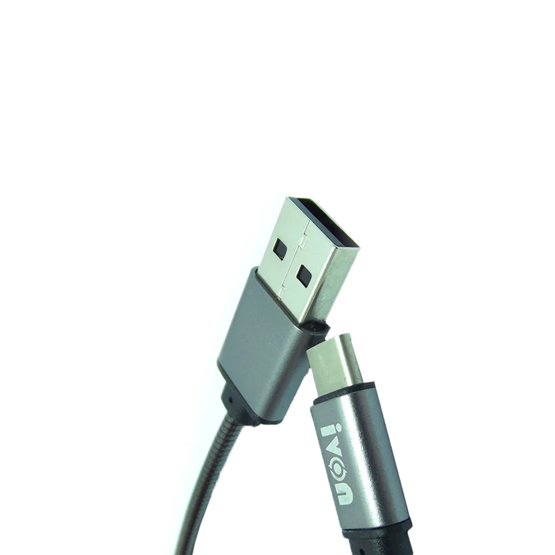 USB кабель Ivon CA-37 Type-C black