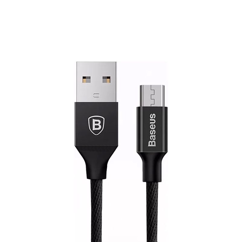 USB кабель Baseus CAMYW-A01 microUSB black