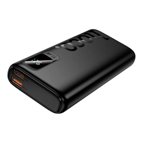 Зовнішній акумулятор Hoco J158Pro 22.5W LCD 10000 mAh black
