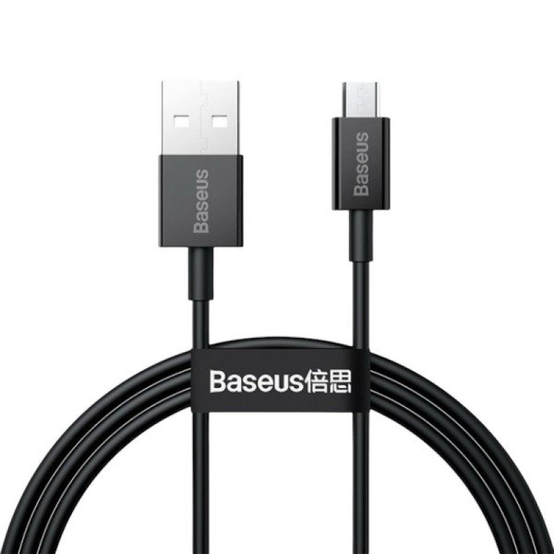 USB кабель Baseus microUSB CAMYS-01 black