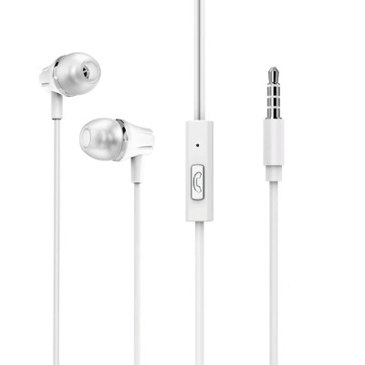 Навушники Borofone BM21 з мікрофоном white Навушники Borofone BM21 з мікрофоном white