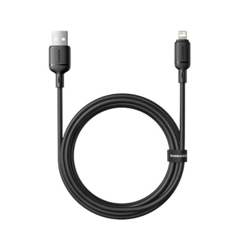 USB кабель Baseus P10377702113-01 Lightning black 2m USB кабель Baseus P10377702113-01 Lightning black 2m
