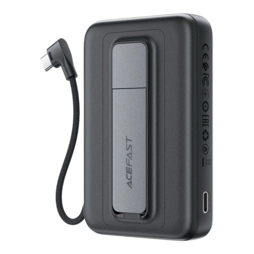 Зовнішній акумулятор Acefast M24 10000 mAh 22.5W MagSafe black