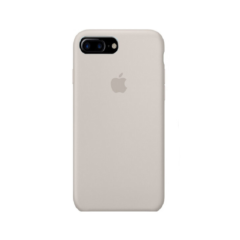 Накладка Original Silicone Case iPhone 7 Plus, 8 Plus stone