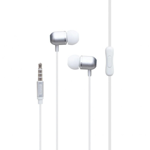 Навушники XO EP5 з мікрофоном silver