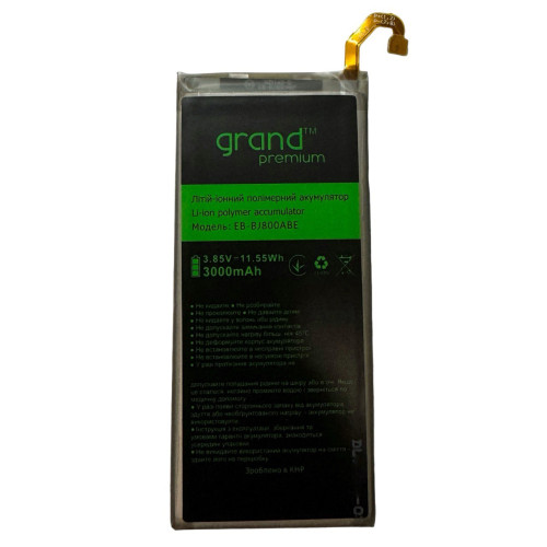 Акумулятор Samsung J600 Galaxy J6 2018 EB-BJ800ABE Grand Premium