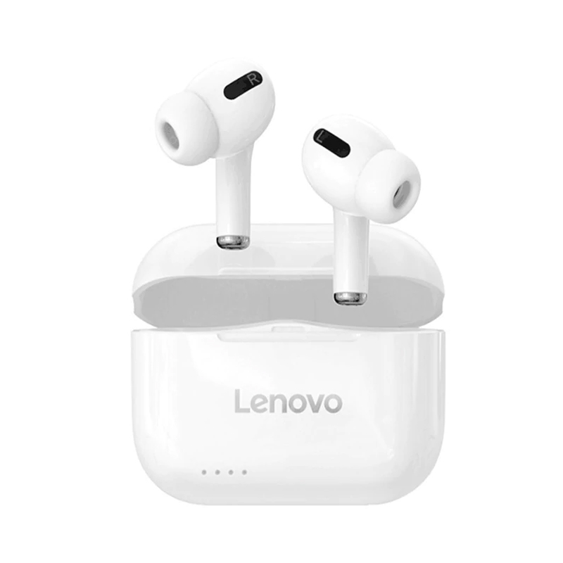 Навушники Bluetooth Lenovo Live Pods LP1s white