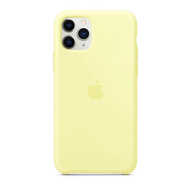 Накладка Original Silicone Case iPhone 11 Pro Max mellow yellow