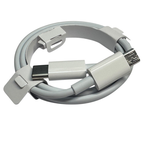 USB кабель Type-C to Micro 2A white USB кабель Type-C to Micro 2A white
