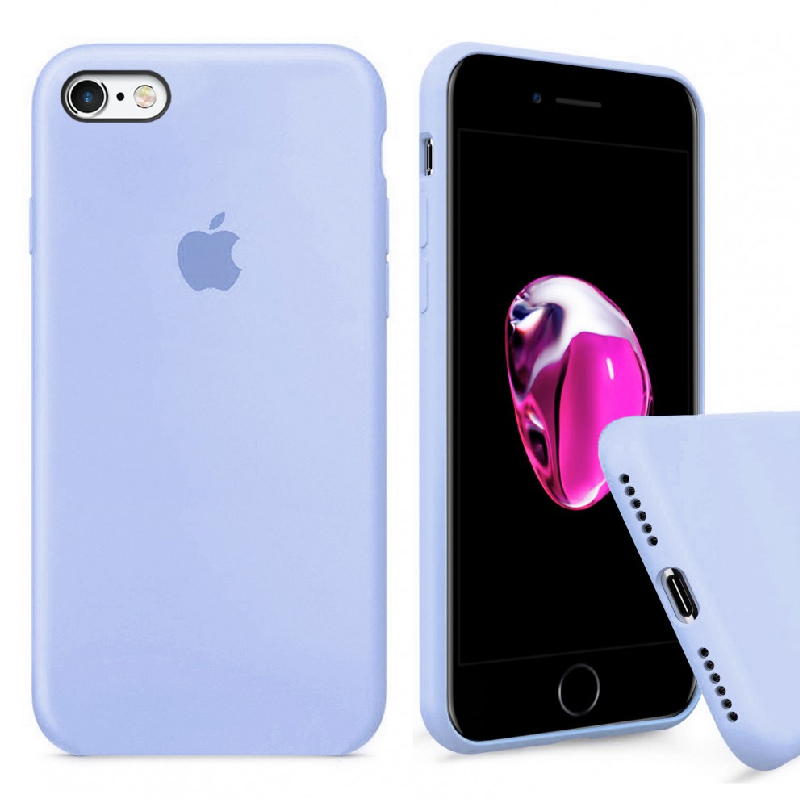 Накладка Original Silicone Case iPhone 6, 6S blue sea