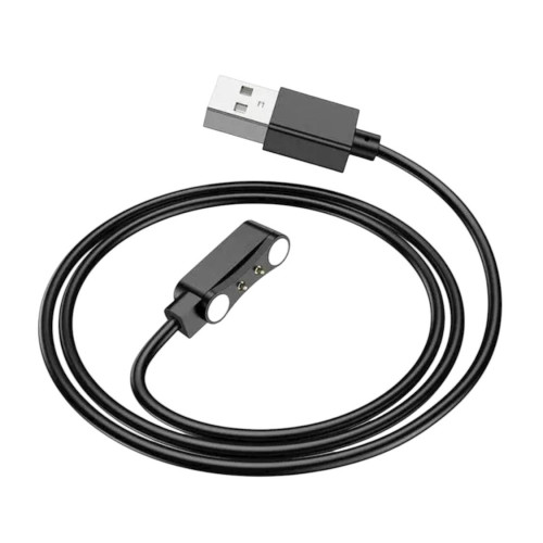 Кабель USB для заряджання Cмарт годинників магнітний Hoco Y18 2 pin (7,8 x 14,3 мм)