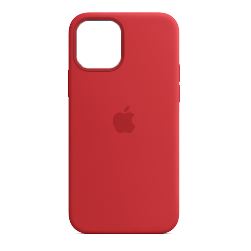 Накладка Original Silicone Case iPhone 12 Pro Max red brazilin