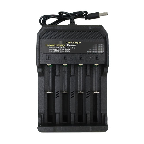 Зарядний пристрій для акумуляторів MS-5D84A на 4 слоти