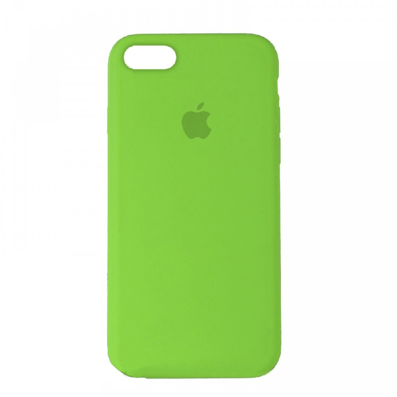 Накладка Original Silicone Case iPhone 7, 8, SE 2020 green