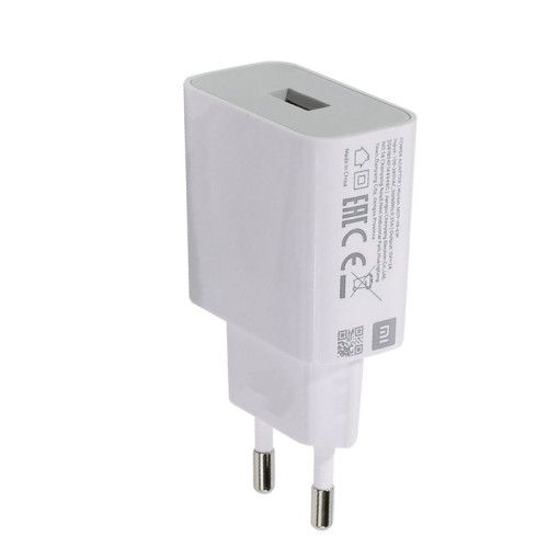Зарядний пристрій Xiaomi Mi Adaptor 1 USB 2000 мА white (MDY-09-EW)