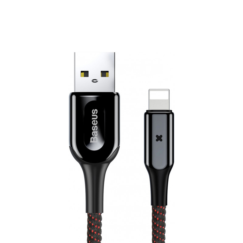 USB кабель Baseus CALXD-B01 Lightning black