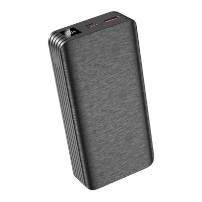 Зовнішній акумулятор XO PR143 10000 mAh QC 22.5W PD 20W black Зовнішній акумулятор XO PR143 10000 mAh QC 22.5W PD 20W black