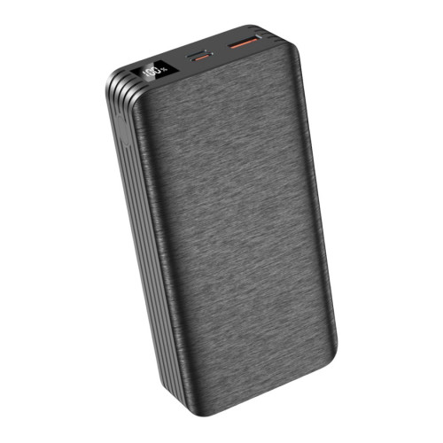 Зовнішній акумулятор XO PR143 10000 mAh QC 22.5W PD 20W black Зовнішній акумулятор XO PR143 10000 mAh QC 22.5W PD 20W black