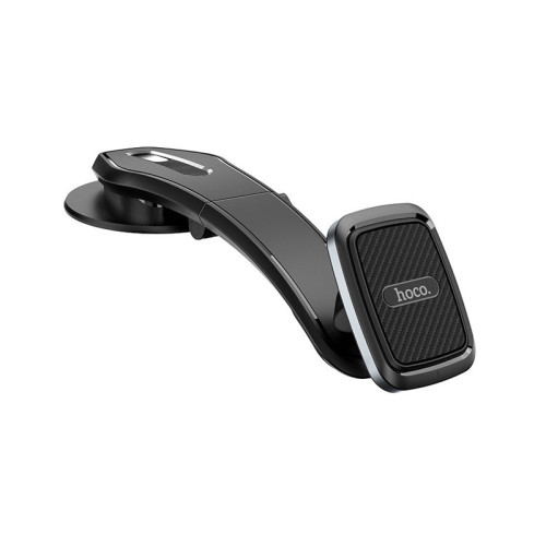 Автотримач Hoco CA45 на липучці, до телефону магніт, black