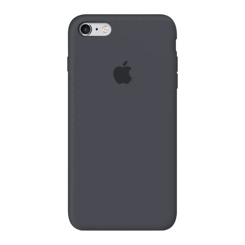 Накладка Original Silicone Case iPhone 6, 6S gray dark