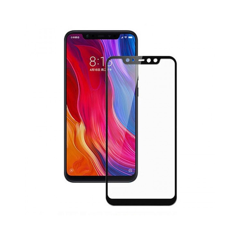 Захисне скло Glass Xiaomi Redmi Note 6 Pro Full Glue black