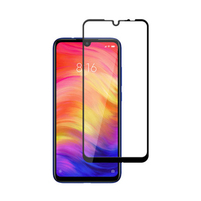 Захисне скло Glass Xiaomi Redmi Note 7, 7 Pro Full Glue black