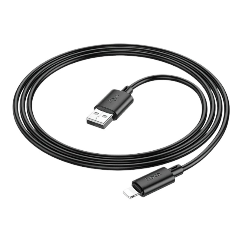 USB кабель Hoco X88 Lightning black 2m