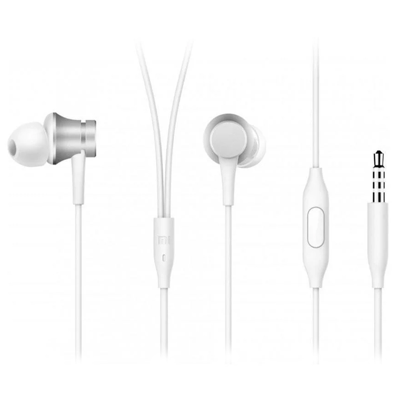 Навушники Xiaomi Earphone Mi Piston In-Ear Basic silver (ZBW4355TY)