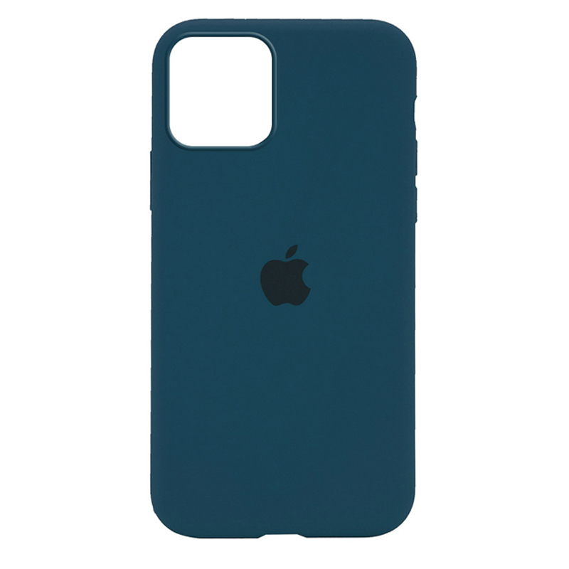 Накладка Original Silicone Case iPhone 12, 12 Pro azure