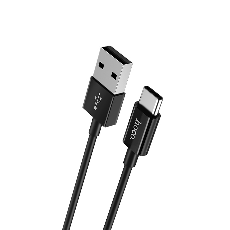 USB кабель Hoco X23 Skilled Type-C black
