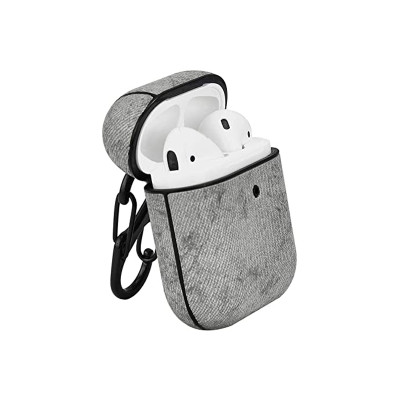 Чохол для Airpods, Airpods 2 Textile grey Чохол для Airpods, Airpods 2 Textile grey