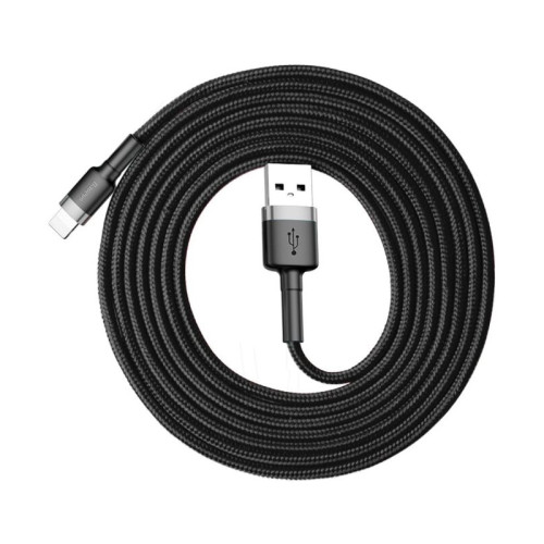 USB кабель Baseus CALKLF-CG1 Lightning black 2m USB кабель Baseus CALKLF-CG1 Lightning black 2m