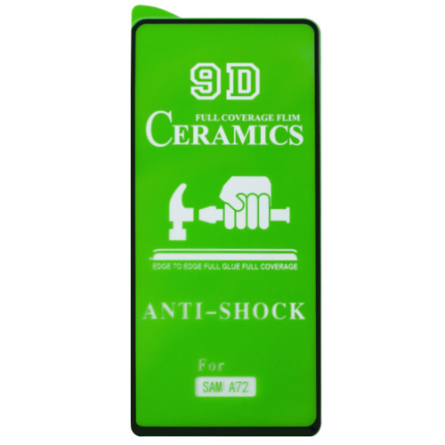 Захисне скло Glass Samsung A72, A725 Ceramic black Захисне скло Glass Samsung A72, A725 Ceramic black