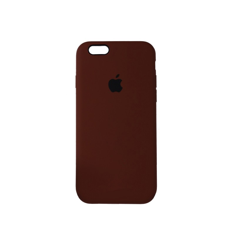 Накладка Original Silicone Case iPhone 7, 8, SE 2020 brown