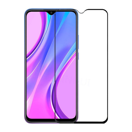 Захисне скло Glass Xiaomi Redmi 9T, Poco M2, Poco M3 Full Glue black