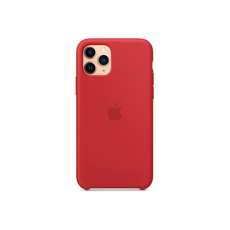 Накладка Original Silicone Case iPhone 11 Pro raspberry