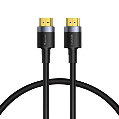 Кабель Baseus HDMI на HDMI 1 метр CADKLF-E01 black Кабель Baseus HDMI на HDMI 1 метр CADKLF-E01 black