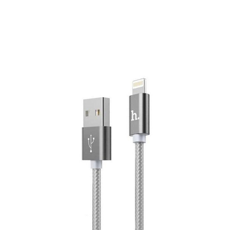 USB кабель Hoco X2 Rapid Lightning grey