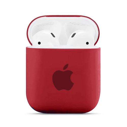 Чохол для Airpods, Airpods 2 Original Silicone rose red