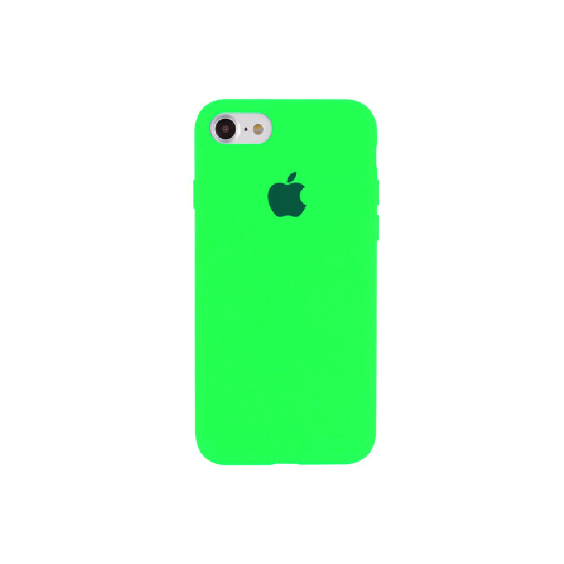 Накладка Original Silicone Case iPhone 7, 8, SE 2020 salad
