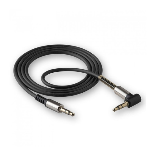 Аудіо-кабель Walker A710 AUX 3.5 мм black Аудіо-кабель Walker A710 AUX 3.5 мм black